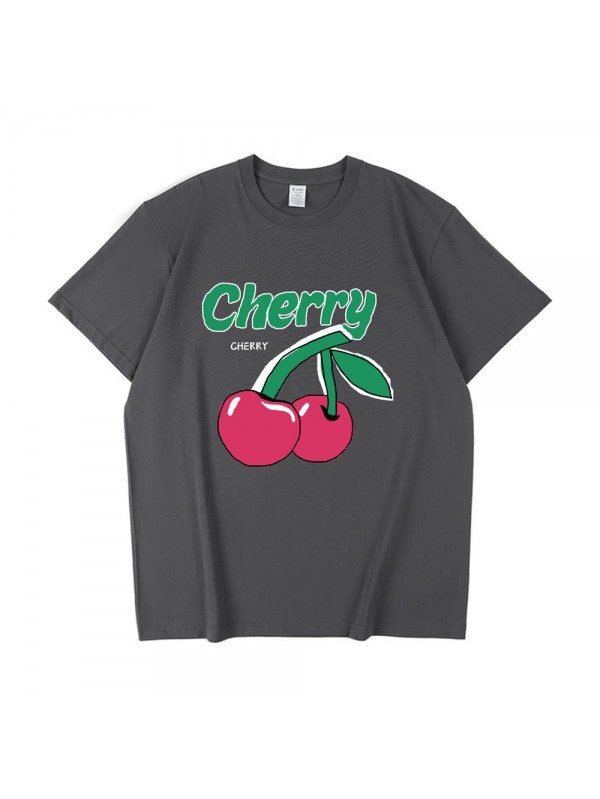 Cherry 2 Unisex Mens/Womens Short Sleeve T-shirts Fashion Printed Tops Cosplay Costume