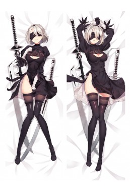 2B - Nier Automata Anime Dakimakura Japanese Hugging Body Pillow Cover