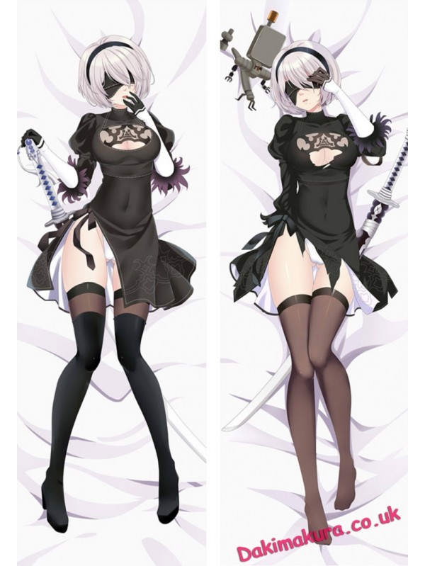 2B - Nier Automata Anime Dakimakura Japanese Love Body Pillow Cover