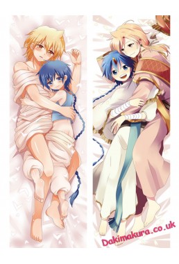 Alladin and Alibaba Saluja - Magi The Labyrinth of Magic Male Japanese anime body pillow anime hugging pillow case