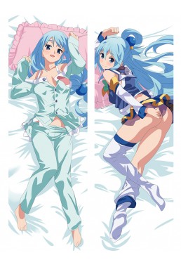 Aqua - Konosuba Anime Dakimakura Japanese Love Body Pillow Cover