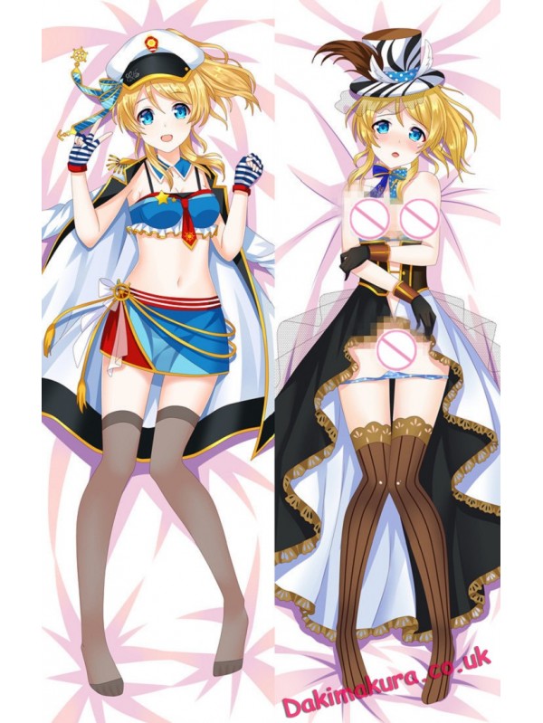 Ayase Eli - Love Live Anime Dakimakura Japanese Love Body Pillow Cover