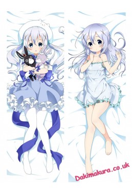 Chino Kafuu - Is the Order Rabbit Anime Dakimakura Japanese Love Body Pillow Cover