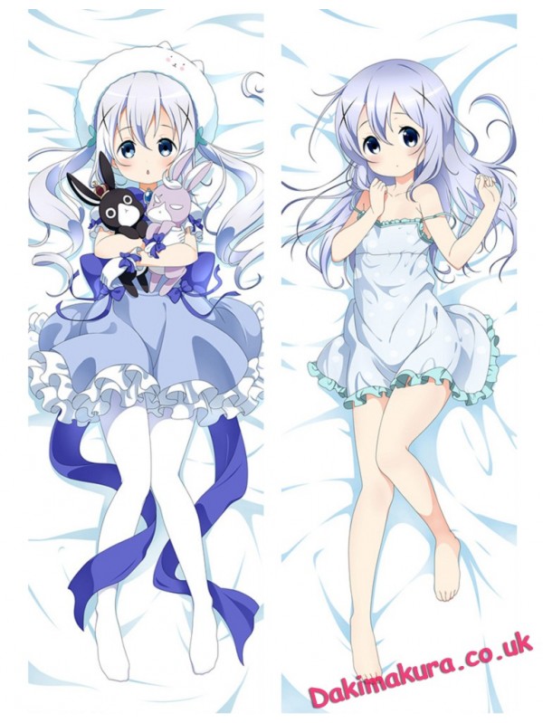 Chino Kafuu - Is the Order Rabbit Anime Dakimakura Japanese Love Body Pillow Cover