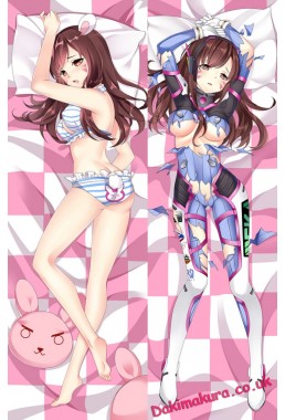 D.va - Overwatch Anime Dakimakura Japanese Love Body Pillow Cover