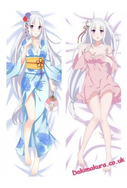 Emilia - Re Zero Long pillow anime japenese love pillow cover