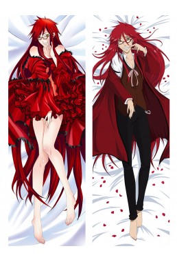 Grell Sutcliff - Kuroshitsuji Japanese anime body pillow anime hugging pillow case