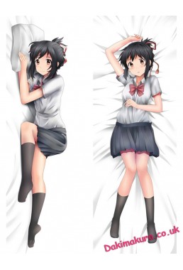 Mitsuha Miyamizu - Your Name Japanese anime body pillow anime hugging pillow case