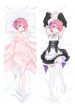 Ram - Re Zero Anime Body Pillow Case japanese love pillows for sale