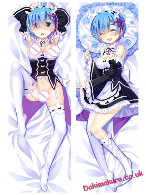 Rem - Re Zero Anime Dakimakura Japanese Love Body Pillow Cover