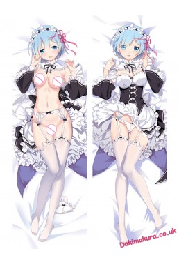 Rem - Re Zero Anime Dakimakura Japanese Love Body Pillow Cover