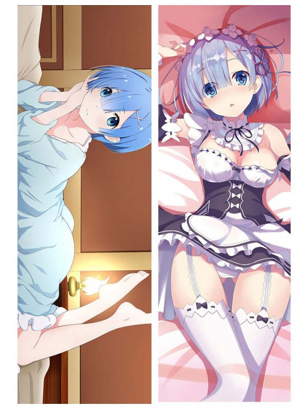 Rem - Re Zero Anime Dakimakura Japanese Hugging Body Pillow Cover