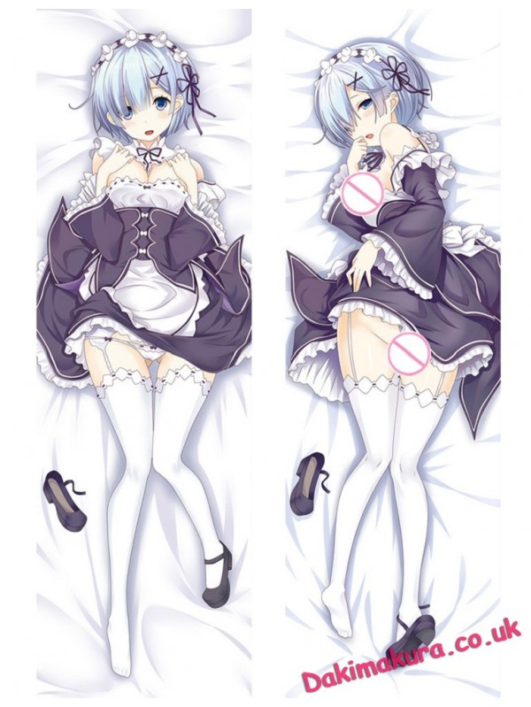 Rem - Re Zero Anime Dakimakura Japanese Love Body Pillow Cover