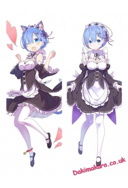 Rem - Re Zero Anime Dakimakura Japanese Hugging Body Pillow Cover