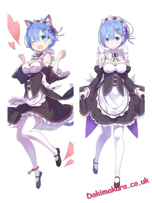 Rem - Re Zero Anime Dakimakura Japanese Hugging Body Pillow Cover