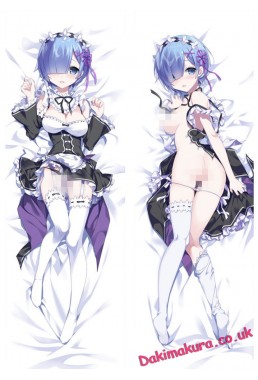 Rem - Re Zero Anime Body Pillow Case japanese love pillows for sale