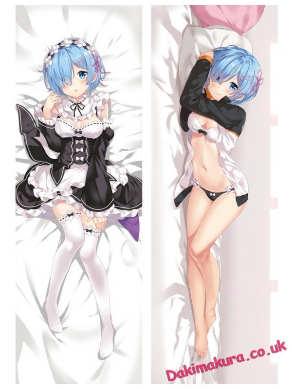 Rem - Re Zero Anime Dakimakura Japanese Love Body Pillow Cover