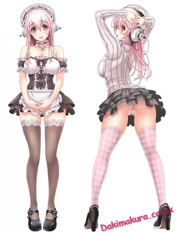Super Sonico Anime Dakimakura Japanese Hugging Body Pillow Cover