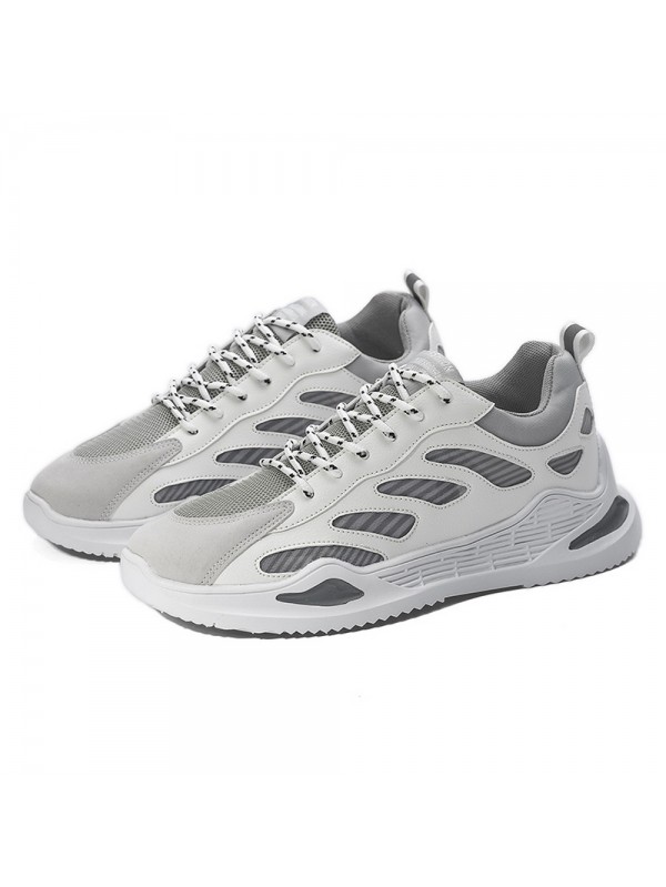 Fashion Sneakers Road Running Shoes White Grey CN D117
