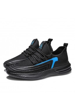 Running Shoes For Mens Black Blue L T2020