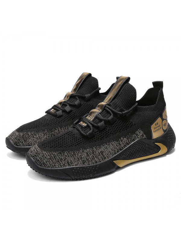 Running Shoes For Mens Black Gold L M 1