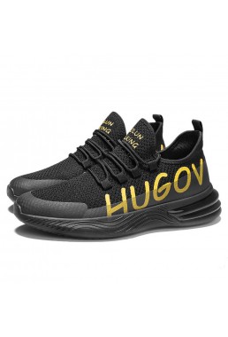 Running Shoes For Mens Black Gold L T2021