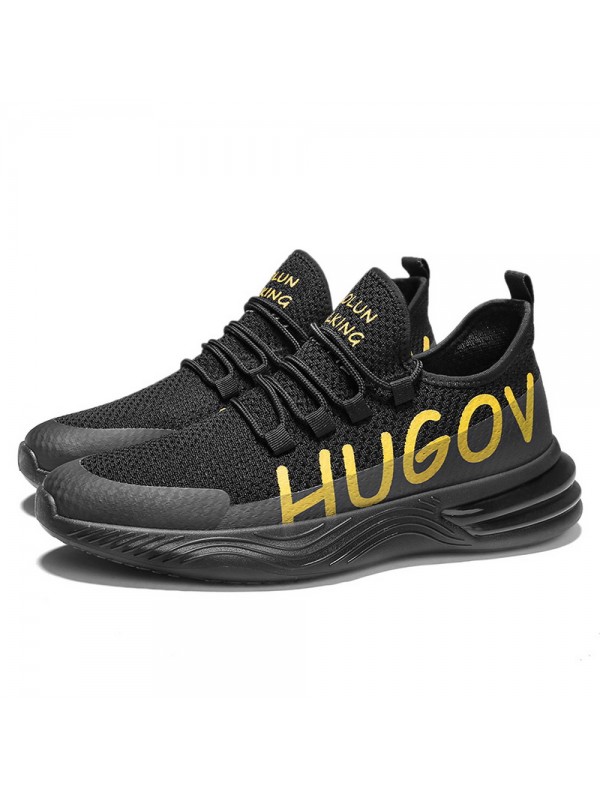 Running Shoes For Mens Black Gold L T2021