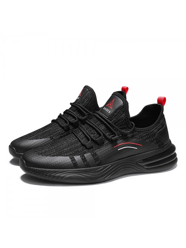 Running Shoes For Mens Black Red L T2023
