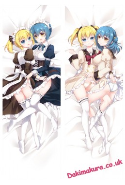 Kougami Kanon and Kunieda Shiho - Battle Girl High School Anime Dakimakura Hugging Body Pillow Cover