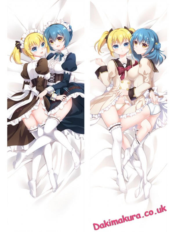 Kougami Kanon and Kunieda Shiho - Battle Girl High School Anime Dakimakura Hugging Body Pillow Cover