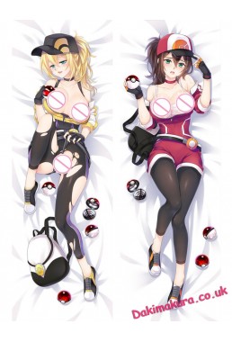 Pokemon Go Trainer Anime Dakimakura Japanese Hugging Body Pillow Cover