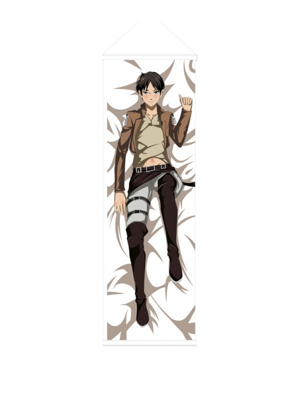 Attack on Titan Male Japanese Anime Painting Home Decor Wall Scroll Posters