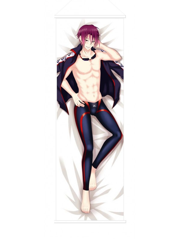 Free Male Japanese Anime Painting Home Decor Wall Scroll Posters