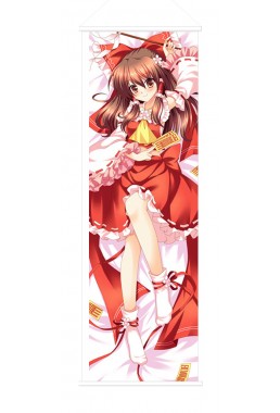 Hakurei Reimu Touhou Project Japanese Anime Painting Home Decor Wall Scroll Posters