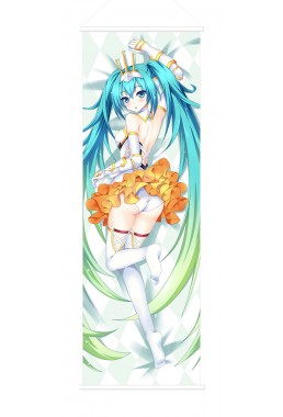 Hatsune Miku Vocaloid Japanese Anime Painting Home Decor Wall Scroll Posters