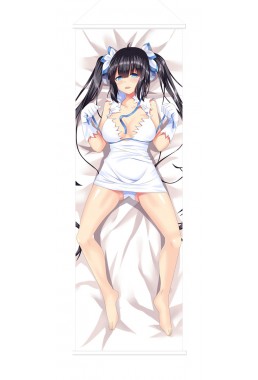 Hestia DanMachi Japanese Anime Painting Home Decor Wall Scroll Posters