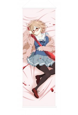 Kuriyama Mirai Kyoukai no Kanata Japanese Anime Painting Home Decor Wall Scroll Posters