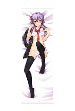 Shinoa Owari no Seraph Japanese Anime Painting Home Decor Wall Scroll Posters