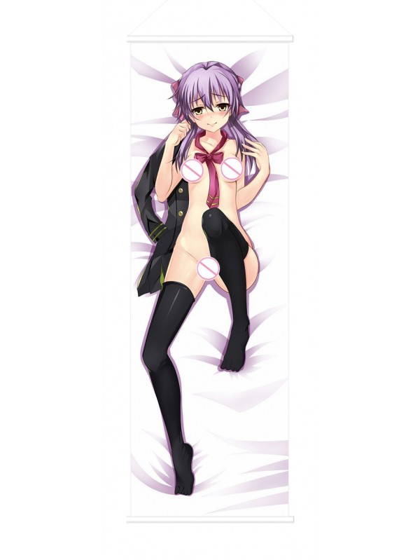 Shinoa Owari no Seraph Japanese Anime Painting Home Decor Wall Scroll Posters