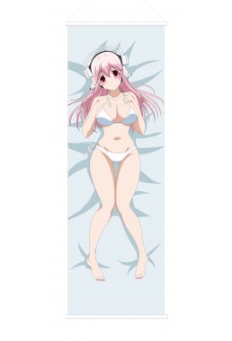 Super Sonico Japanese Anime Painting Home Decor Wall Scroll Posters
