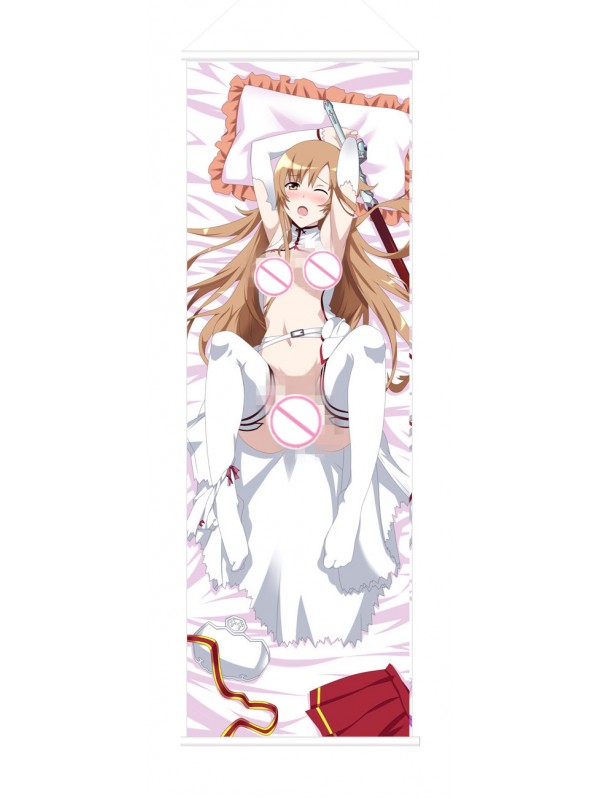 Sword Art Online Asuna Yuuki Japanese Anime Painting Home Decor Wall Scroll Posters