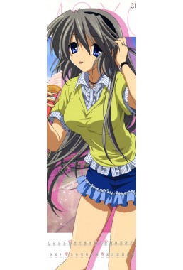 Clannad Fuko Ibuki Japanese Anime Wall Scroll Poster And Banner Satin Peach Skin