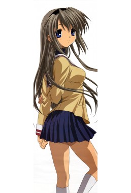 Clannad Kyou Fujibayashi Japanese Anime Wall Scroll Poster And Banner Satin Peach Skin